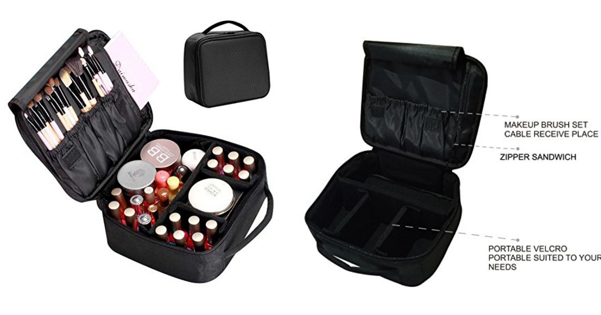 Amazon: Makeup Bag Portable Multifunctional Simple Cosmetic Bag only $13.99 - MyLitter - One ...