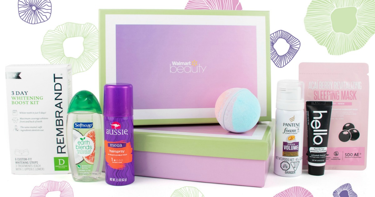 Spring Walmart Beauty Box 7 Products Just Pay 5 Shipping!
