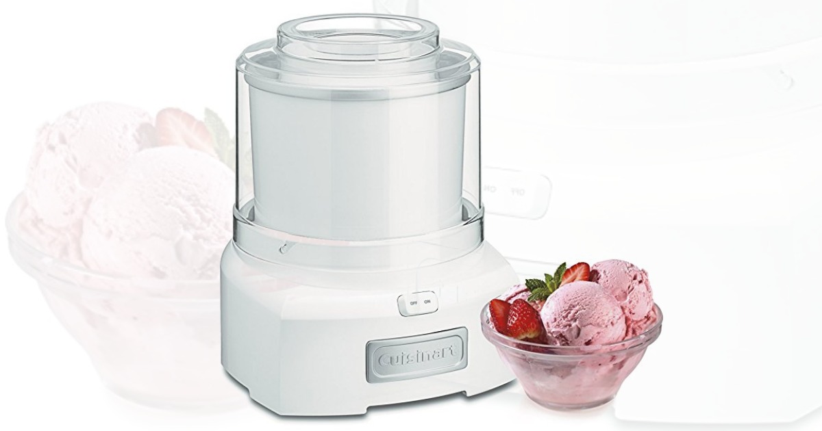 Amazon Cuisinart 1 5 Quart Frozen Yogurt Ice Cream Maker