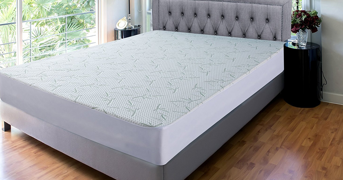 amazon king bed bamboo mattress