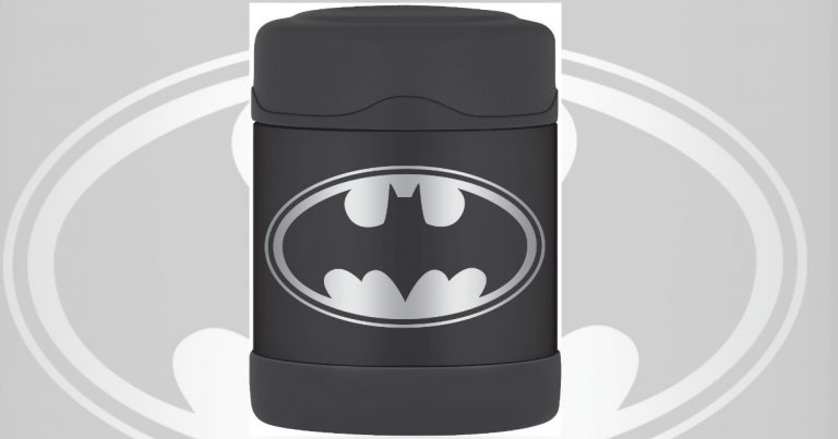 Amazon: Thermos Funtainer 10 Ounce Food Jar, Batman only $10.88 Thermos 10 Ounce Batman Vacuum Insulated Stainless Steel Food Jar