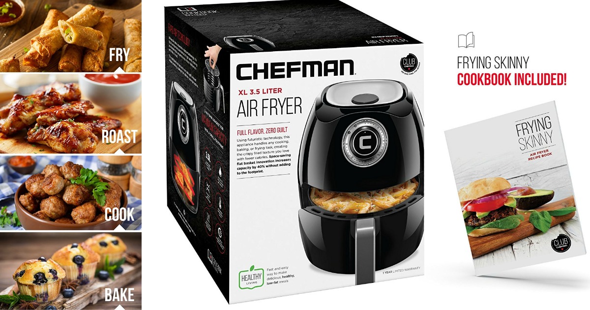 Amazon Chefman 3.5 Liter Air Fryer 49.99 (Reg. 79.99) Shipped Free