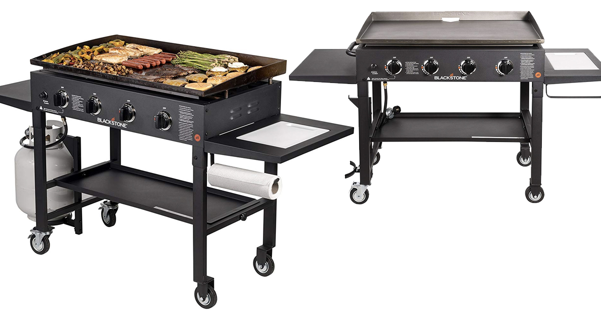 blackstone 36 inch outdoor flat top gas grill
