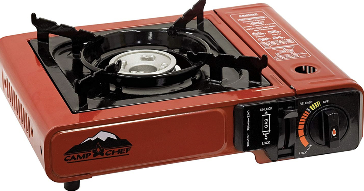 Amazon Prime Day Camp Chef Butane Single Burner Stove 17.31 (Regular