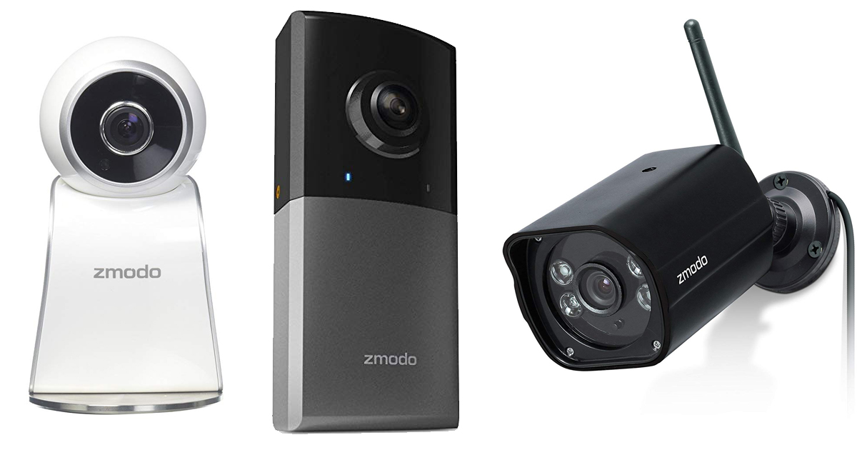 Amazon Save on Zmodo Security Cameras and Doorbells MyLitter One