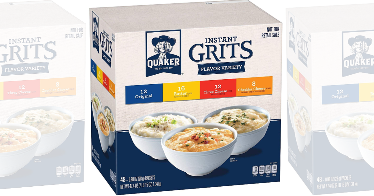 Amazon Quaker Instant Grits Variety Pack Low Price!