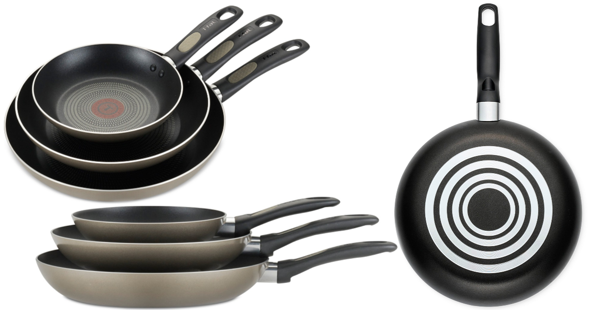 Macy's 3Piece TFal NonStick Fry Pan Sets 14.99 (Reg. 49.99+)