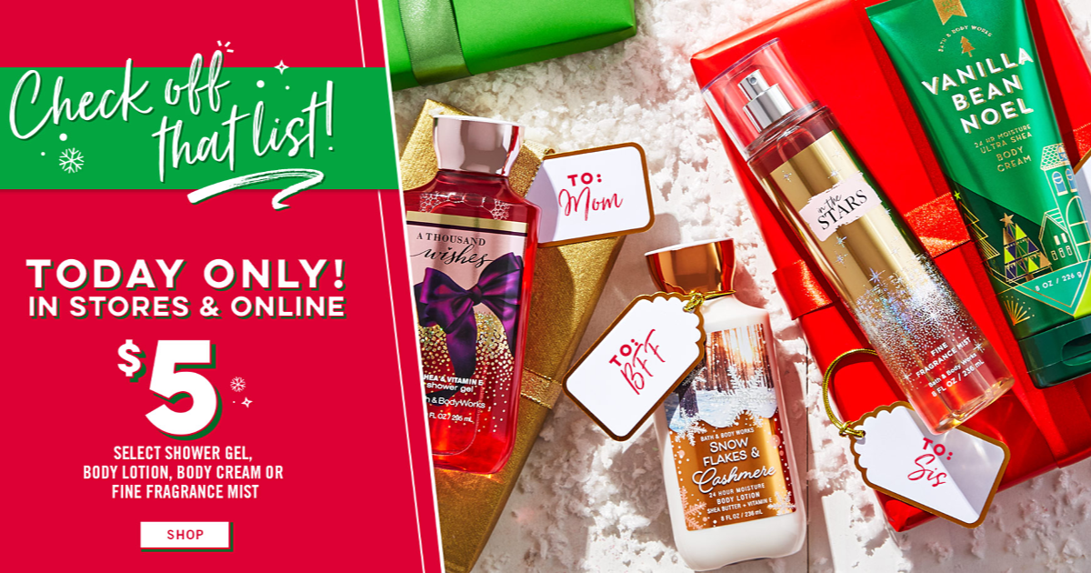 Bath & Body Works 4 Best Sellers Sale! MyLitter One Deal At A Time