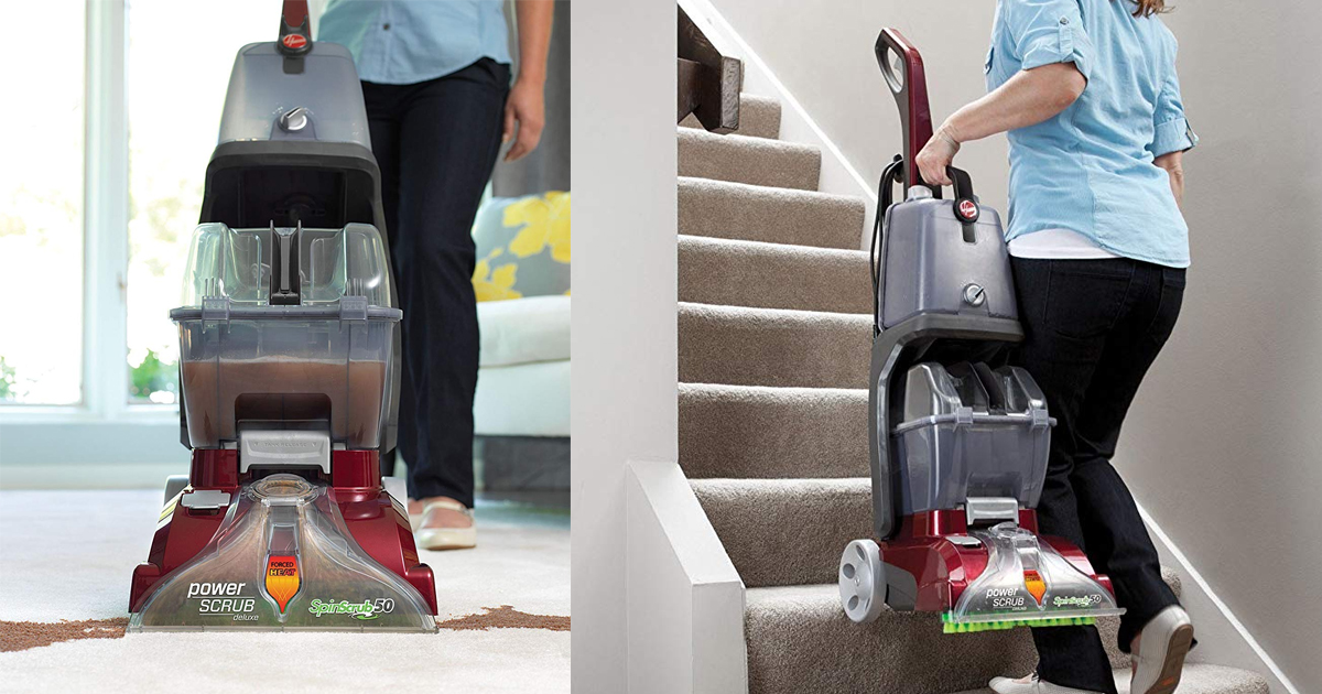 Amazon Hoover Power Scrub Deluxe Carpet Washer 98 (Regular Price 216