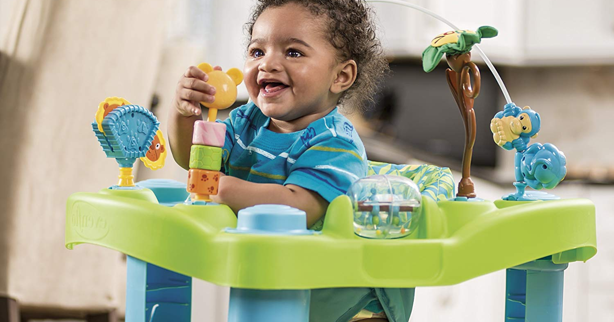 exersaucer bounce and learn zoo friends