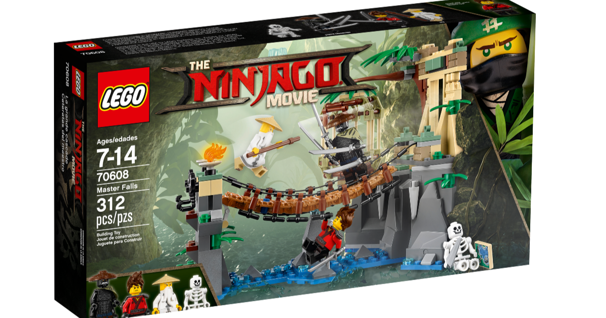 Walmart: LEGO Ninjago Master Falls $18.49 (Regularly $29.99)