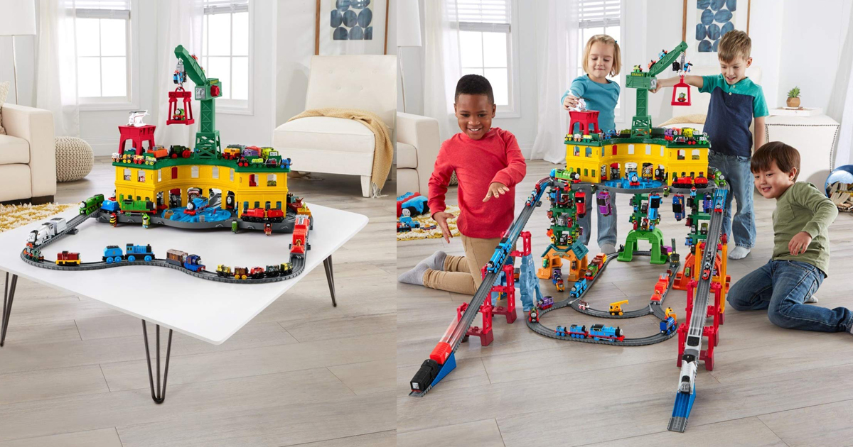 fisher price thomas and friends super station