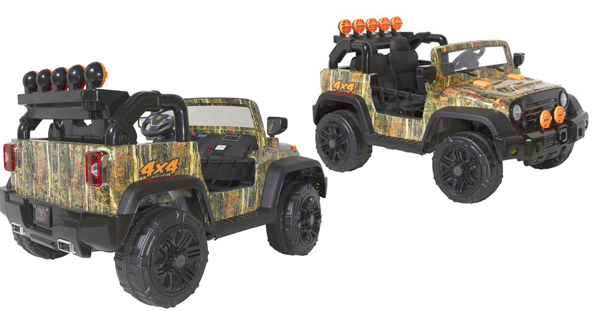 Dynacraft 12v camo 4x4 reviews on sale