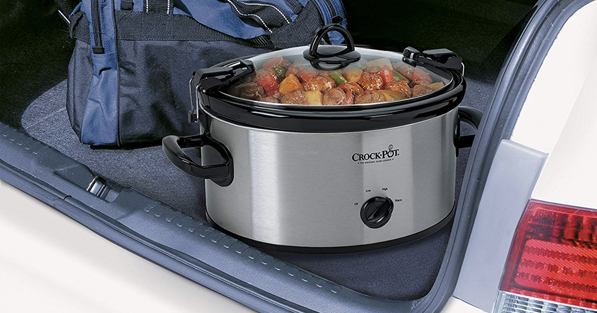 Amazon CrockPot Cook' N Carry 6Quart Slow Cooker 20.68 (Regular