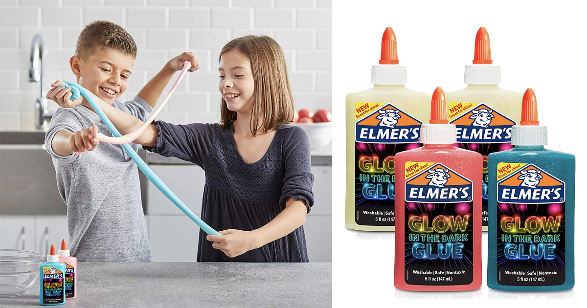 Amazon Elmer's GlowintheDark Liquid Glue 17.99 (Regular Price 33.