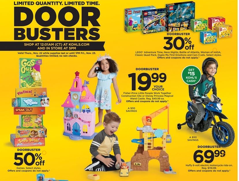 Kohl's Black Friday Toy Doorbusters Magic Wand Palace, Little People
