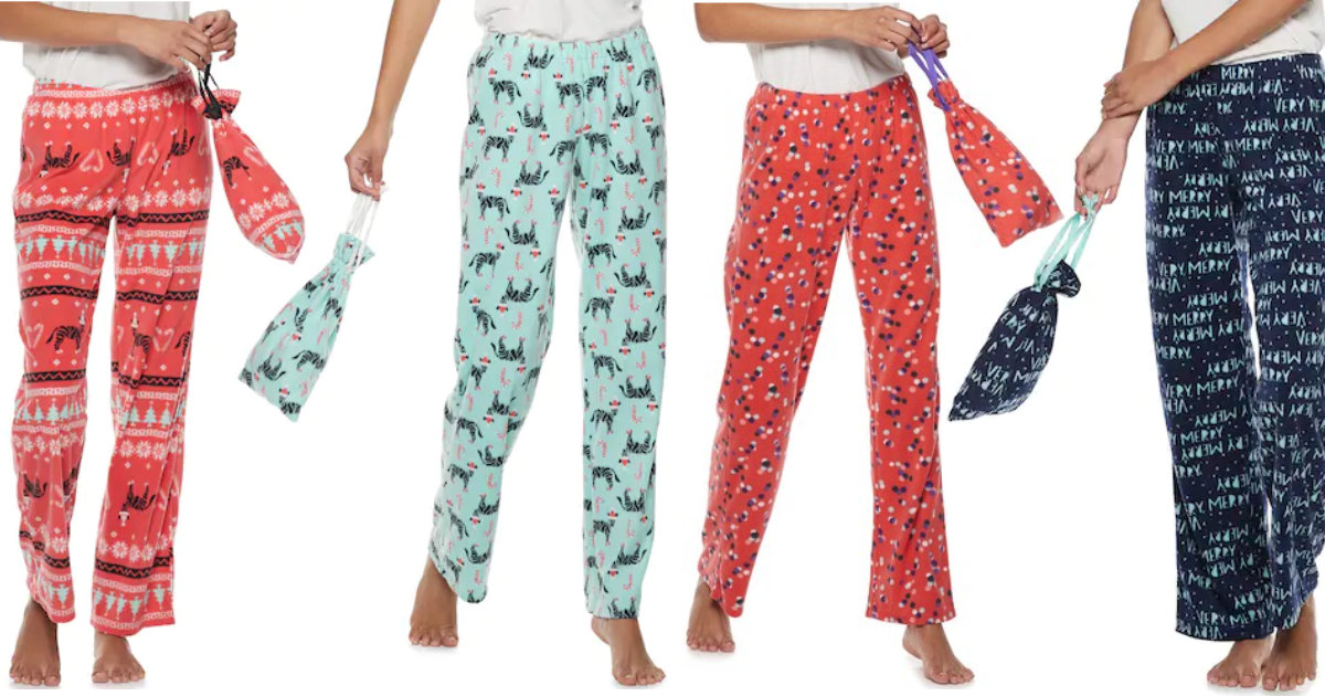 kohls mens cotton pajama pants