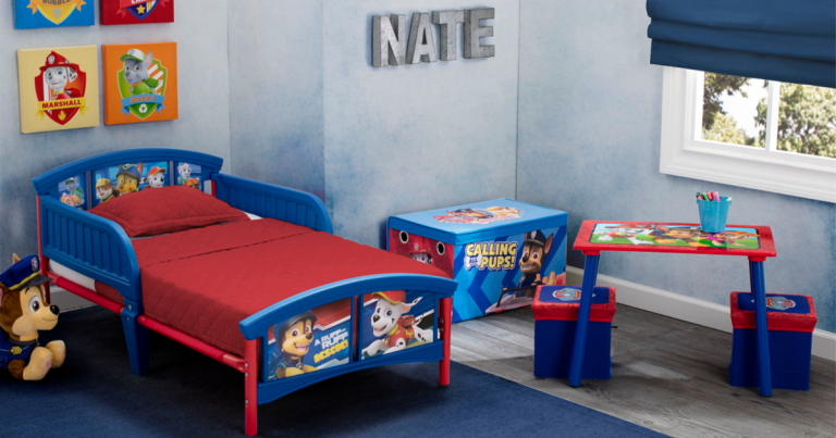 Walmart Paw Patrol 4 Piece Toddler Bed Bedroom Set