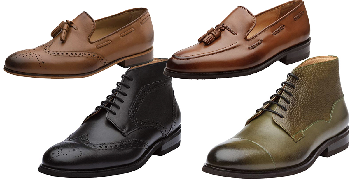 Amazon Save on Handcrafted Leather Shoes and Boots