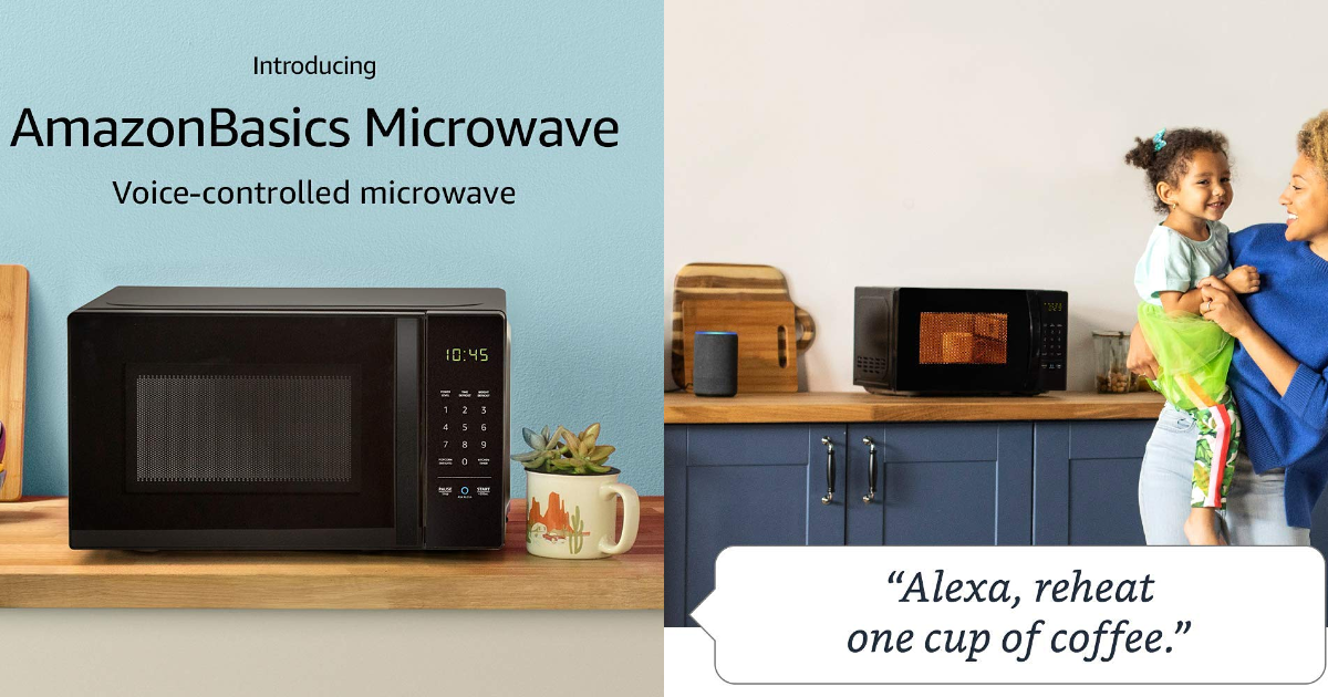 AmazonBasics Microwave MyLitter One Deal At A Time