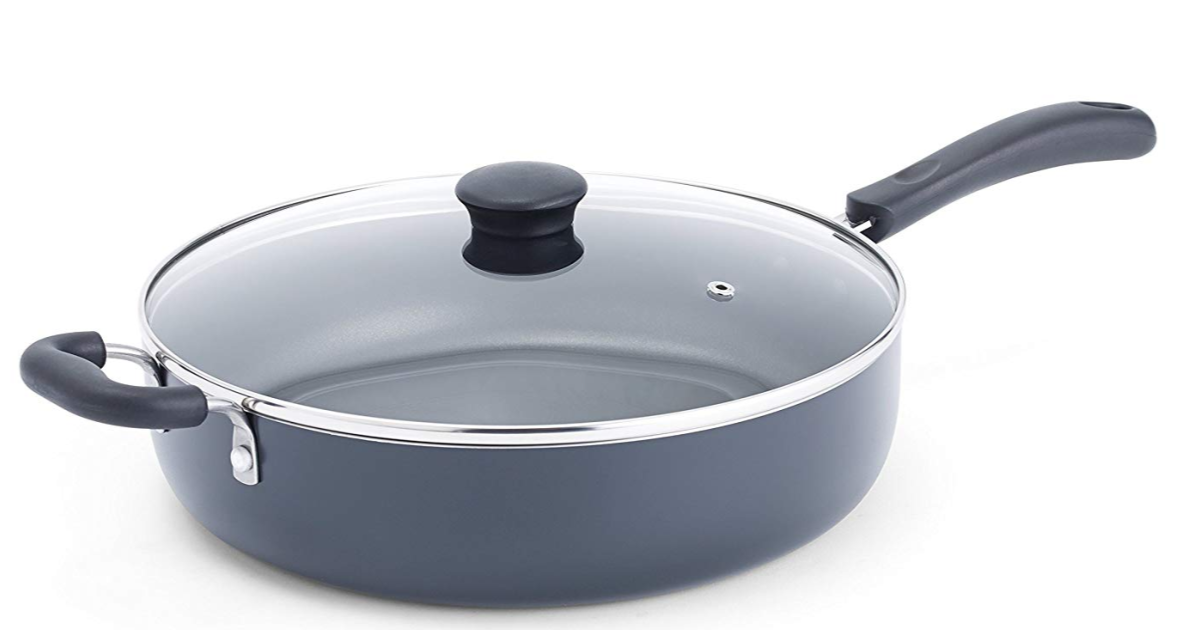 Tfal Saute Pan Jumbo Cooker with Lid MyLitter One Deal At A Time