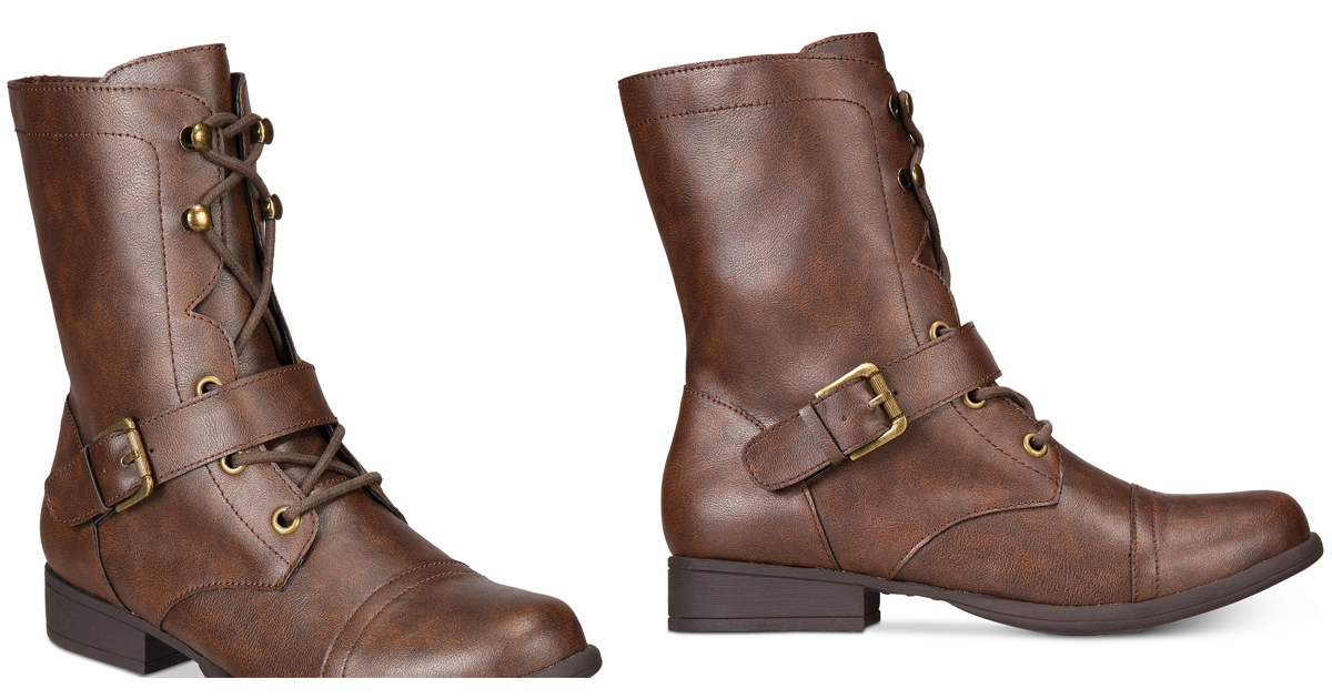 American rag farahh combat booties Clearance