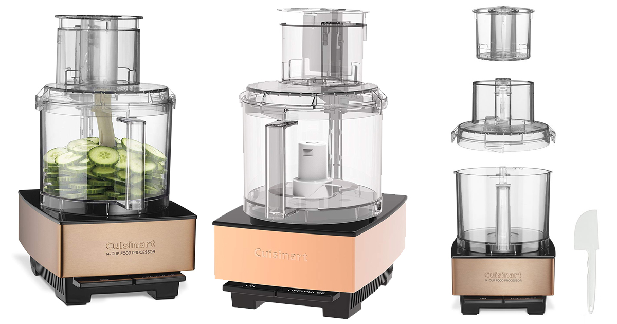 Amazon Cuisinart Custom 14 Food Processor Brushed Metal Series 155.99