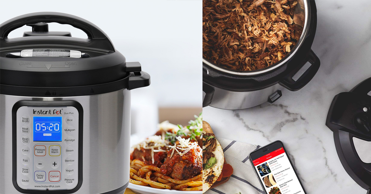 Amazon Instant Pot DUO Plus 8 Qt 9in1 MultiUse Programmable Cooker 89.95 (Regular Price