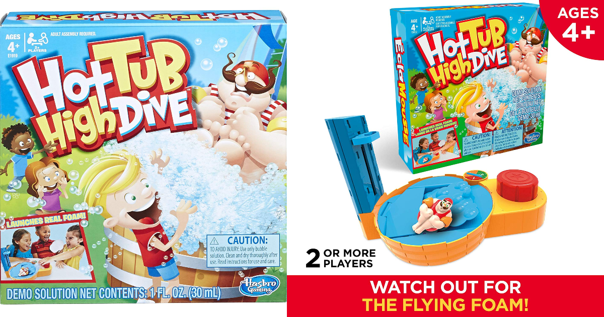Hot Tub High Dive Game With Bubbles Great Add On Deal