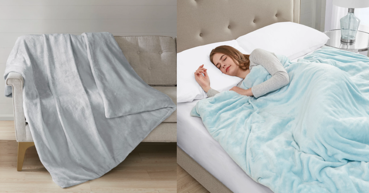 Target: Plush Weighted Blanket w/ Machine Washable Cover $67.49