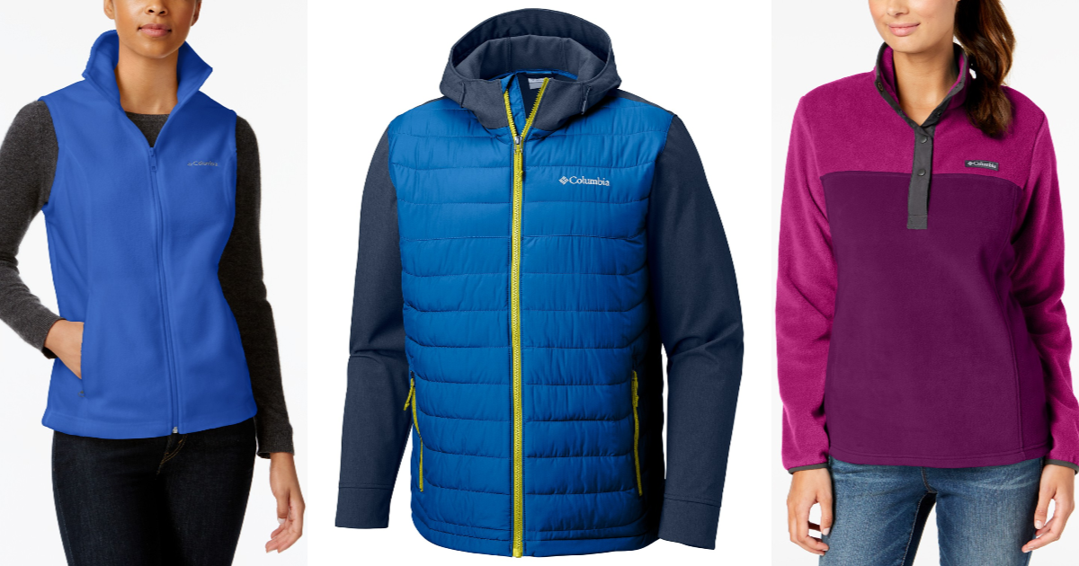 Macy’s 60 Off Columbia Vests, Jackets, and Coats Prices From Only 18!