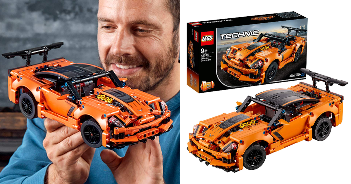 Lego Technic Chevrolet Corvette Building Kit - Great Gift For Ages 9+!