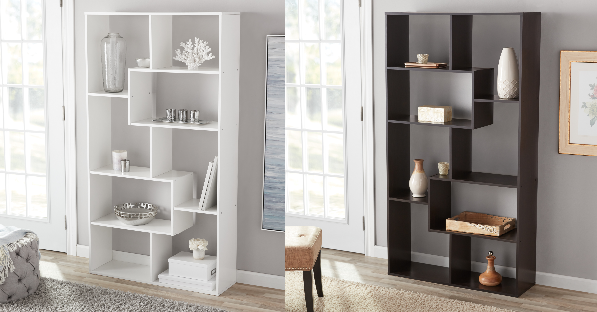 Walmart 2 Pack Mainstays 8 Cube Bookcase White Or Espresso 79