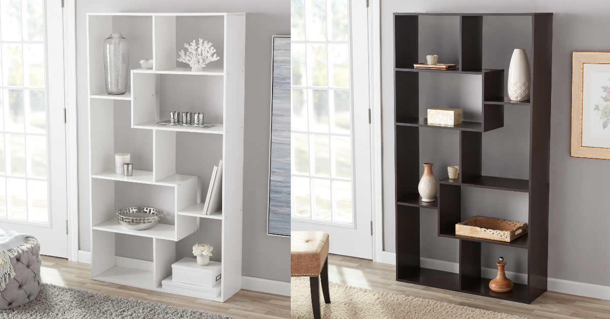 Walmart 2 Pack Mainstays 8Cube Bookcase, White or Espresso = 79