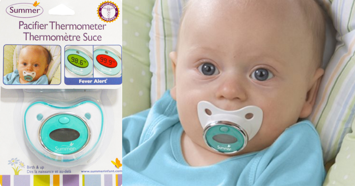 FREE Infant Pacifier Digital Thermometer for New Members of TopCashback