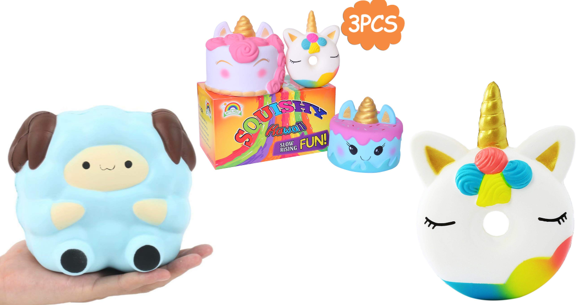 CUTE Jumbo Squishies Drop the Price with Coupon Code!