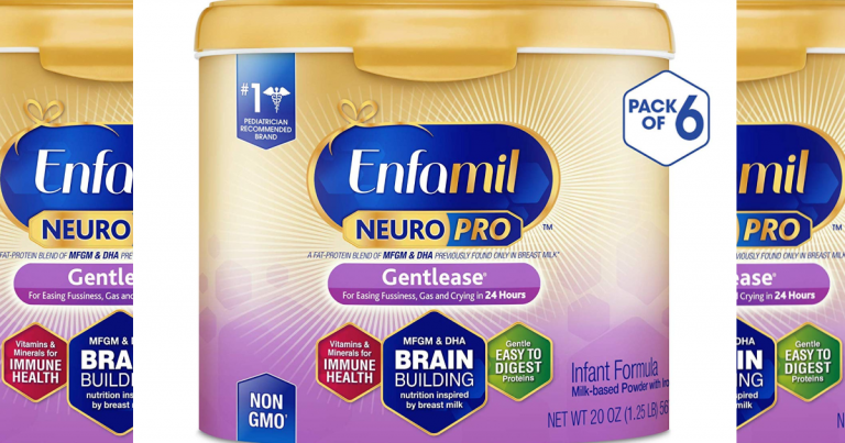 enfamil neuropro sample box in the mail