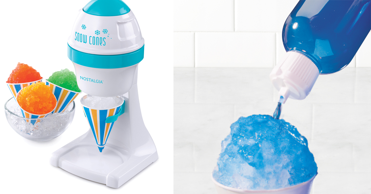 Walmart Nostalgia Shaved Ice Maker 19.96 MyLitter One Deal At A Time