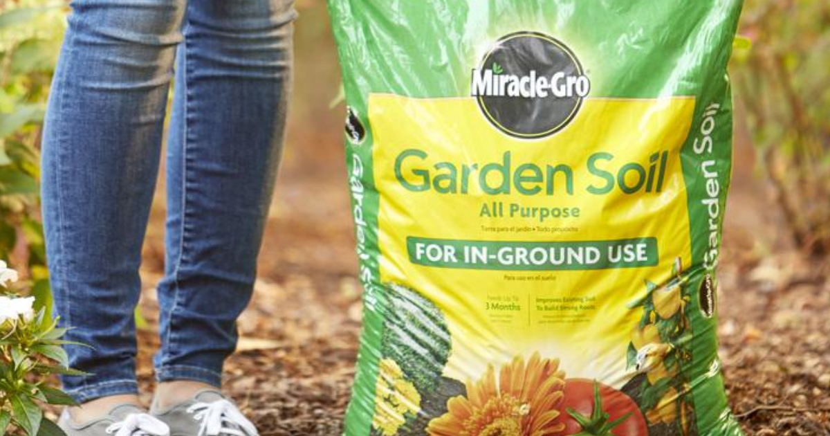 Home Depot Miracle Gro All Purpose Garden Soil 0 75 Cu Ft Only 2 A Bag