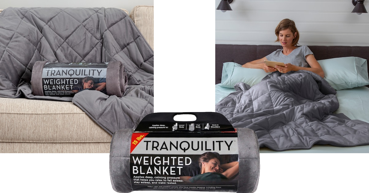Kohl's: Tranquility 15-lb. Weighted Blanket $55.99 (Regular Price $159
