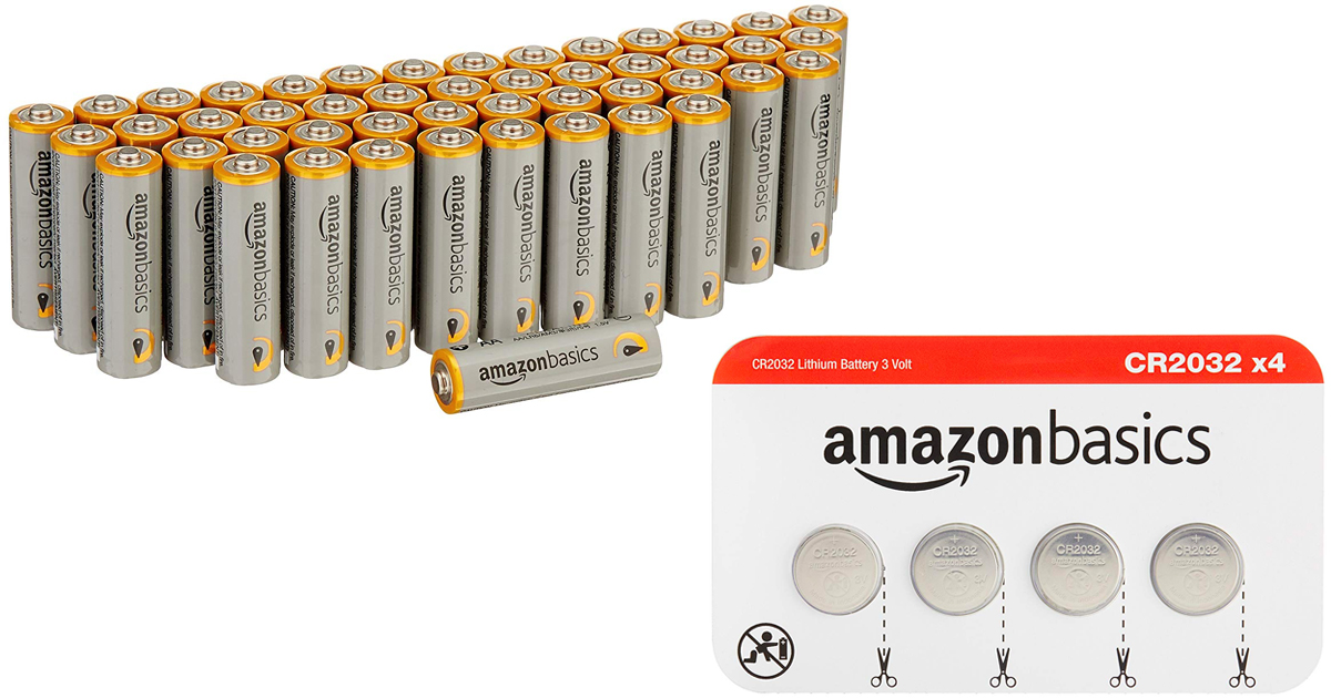 Limited Time Offer Save on AmazonBasics Batteries MyLitter One