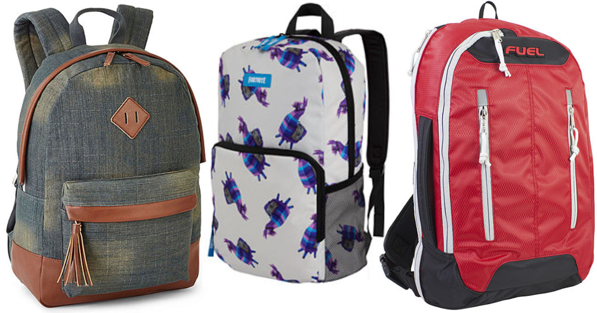 JCPenney Score a Backpack for BacktoSchool from 15! Up to 50 Off