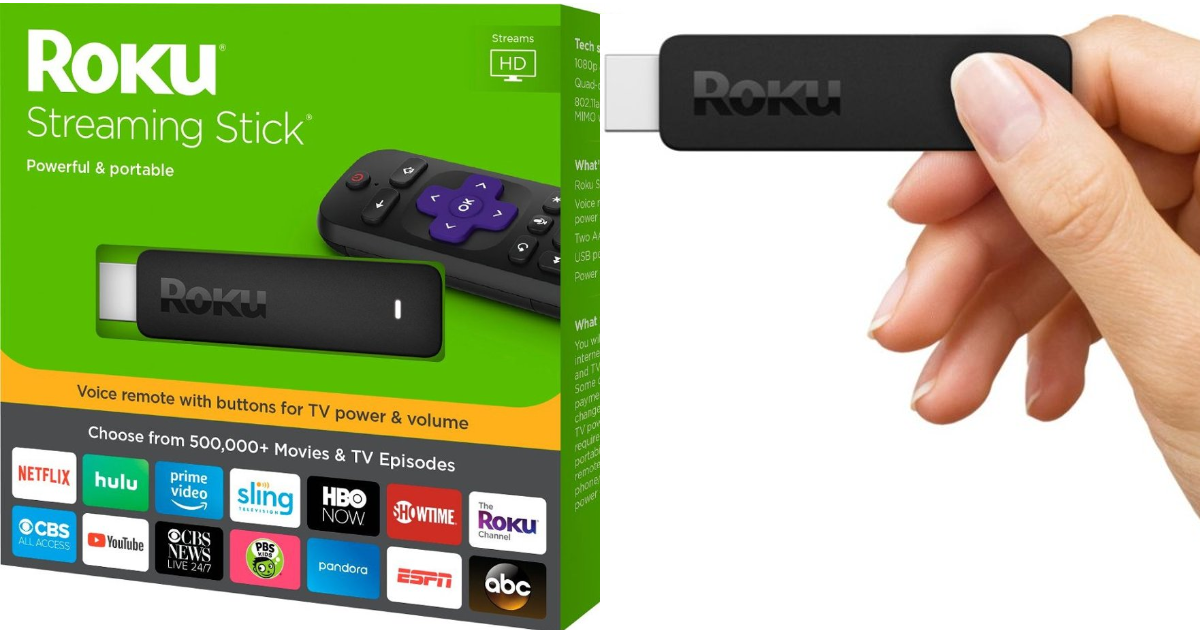 Best Buy: Roku Streaming Stick with Voice Remote $29.99 ...