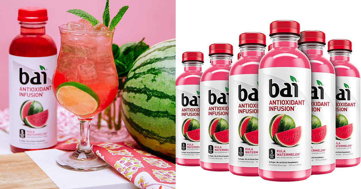 Limited Time Offer Bai Flavored Water, Kula Watermelon, Antioxidant