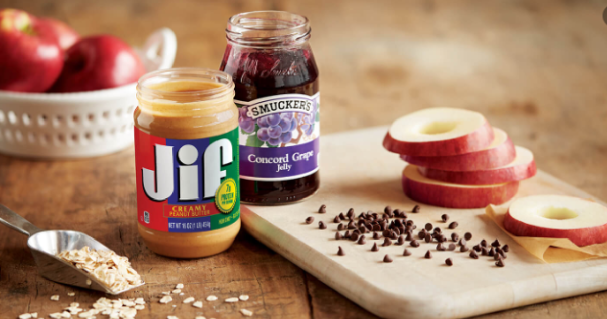 Jif Peanut Butter And Smuckers Jelly Only $1.21 Each At Target!