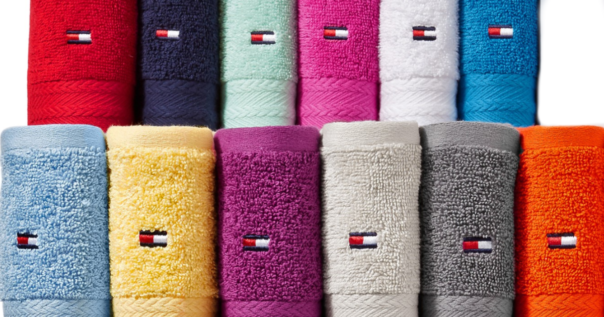 Macy's Tommy Hilfiger Towels from 1.99 to 4.99 (Reg. 8+) LOTS of