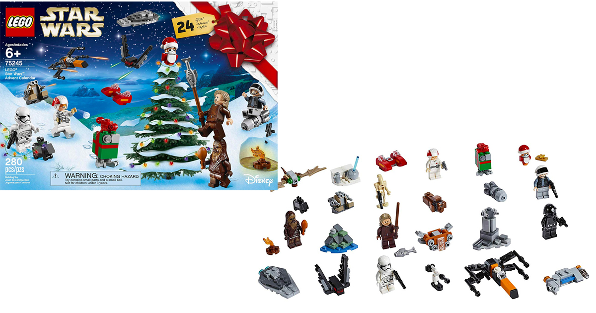 PREORDER: LEGO Star Wars Advent Calendar Building Kit (280Piece ...