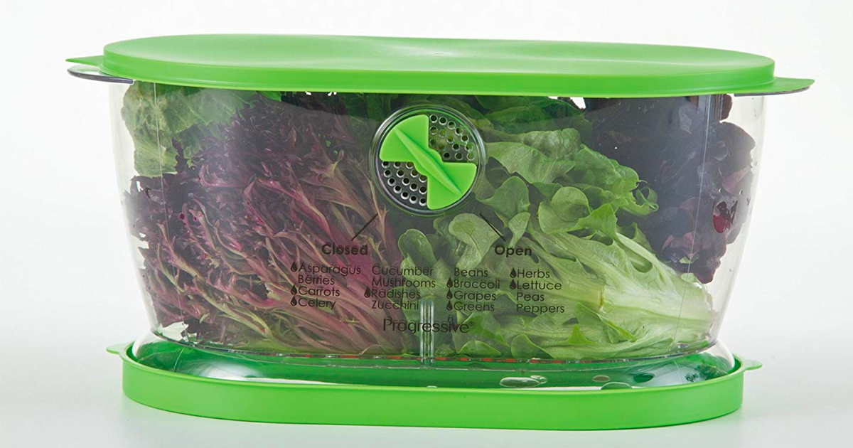 Limited Time Offer Lettuce Keeper Produce Storage Container, 4.7