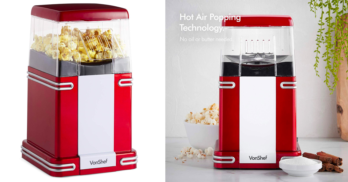Limited Time Offer Retro Electric Popcorn Popper MyLitter One Deal