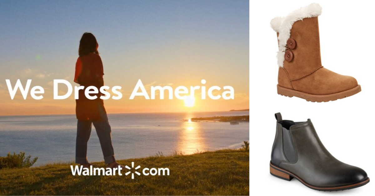 walmart shoes and boots